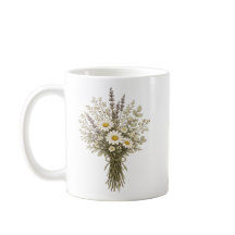 Vintage Bukett med Vilda Blommor
