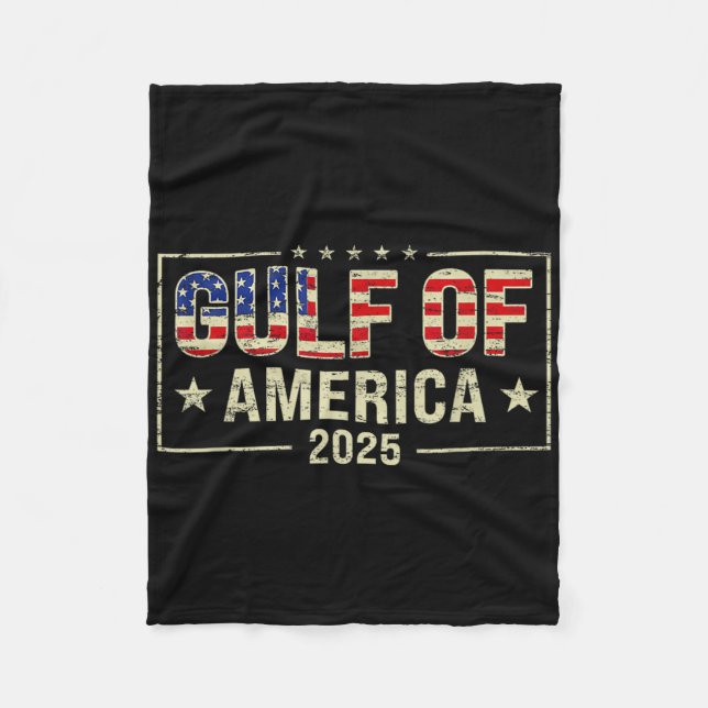 VINTAGE BUKT i USA Fleecefilt (Framsidan)