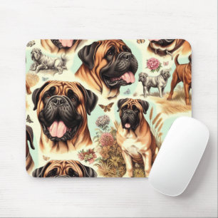 Vintage Bullmastiff Seamless Musmatta