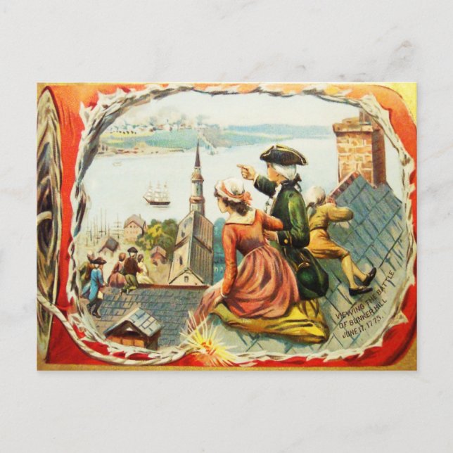 Vintage Bunker Backe vykort (Framsida)