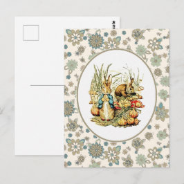 Vintage Bunnies. Påsk vykort