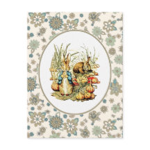 Vintage Bunnies. Påsk vykort