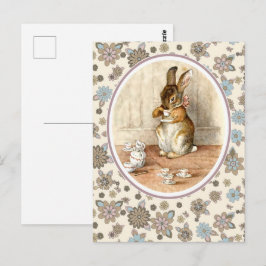 Vintage Bunny. Påsk vykort