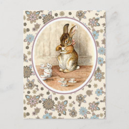 Vintage Bunny. Påsk vykort