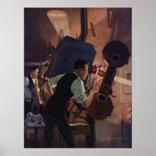 Vintage Business, filmteaterprojicerare Poster
