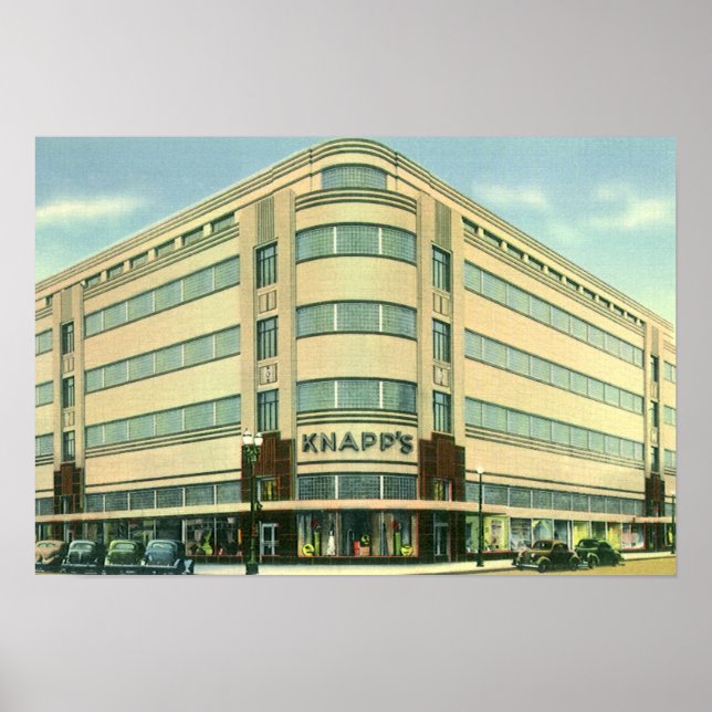 Vintage Business, Knapp's Department Store Poster (Framsidan)