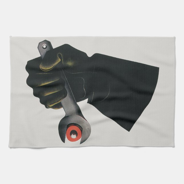 Vintage Business, Manufactory Machinist Kökshandduk (Horisontell)