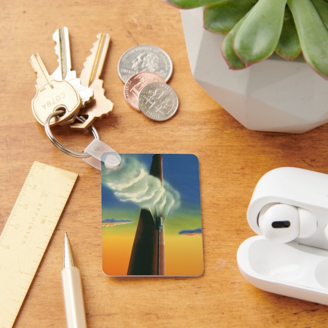 Vintage Business, Steam Whistle Factory Sunrise Nyckelring (Skrivbord)