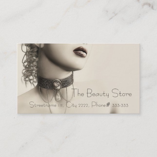 Vintage BusinessCards Visitkort (Framsida)