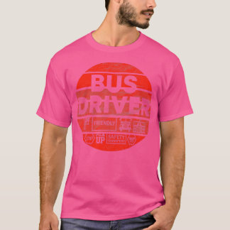 Vintage Buss Driver Buss School Buss Gift 4 T Shirt