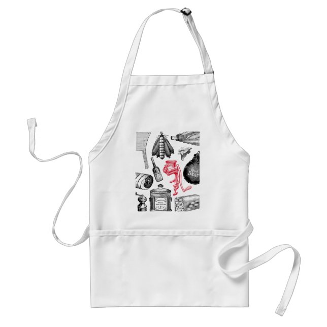 Vintage Butcher Förkläde (Framsidan)