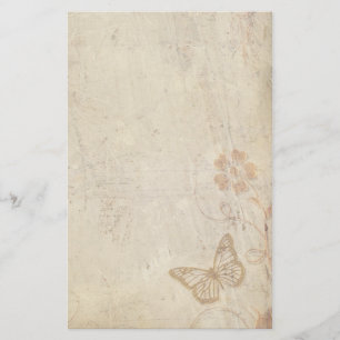 Vintage Butterflies Brevpapper