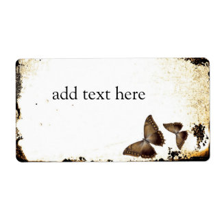 Vintage Butterflies Fraktsedel