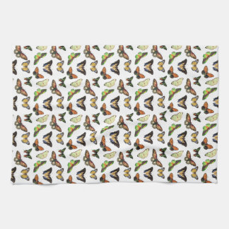 Vintage Butterflies Kökshandduk