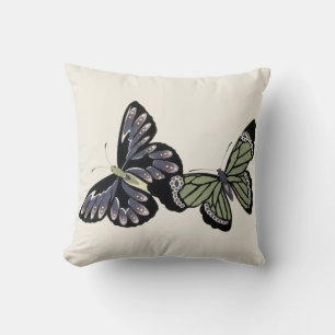 Vintage Butterflies Kudde