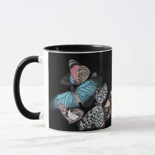 Vintage Butterflies Mugg