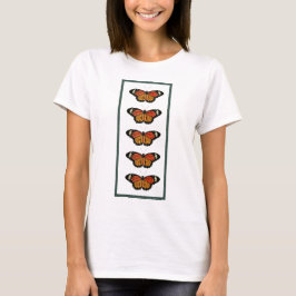 Vintage Butterflies Vår Vacker Nature Cute T Shirt