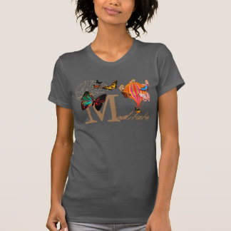Vintage Butterfly Luftballong Meditate T-Shirt