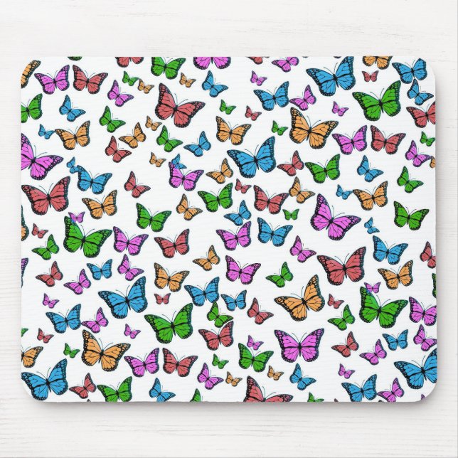 Vintage Butterfly Papillon Old Illustration Art Musmatta (Framsidan)