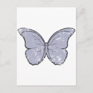 Vintage Butterfly Vykort