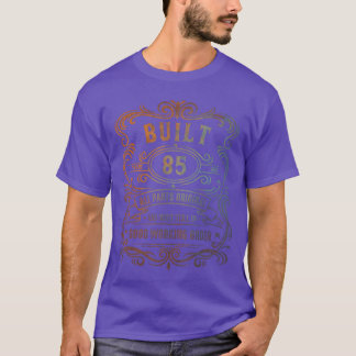Vintage Byggd För 85 År Sedan Roligt 85-årsdag Män T Shirt
