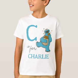 Vintage - C är för Cookie Monster   Lägg till ditt T Shirt