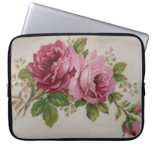 Vintage Cabbage Ro Elegance Electronics Bag Laptop Fodral