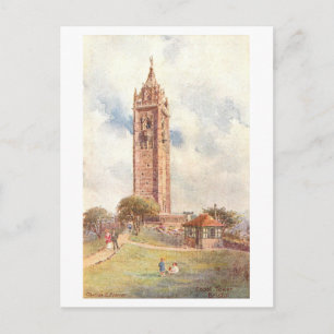 Vintage Cabot Tower, Bristol Vykort