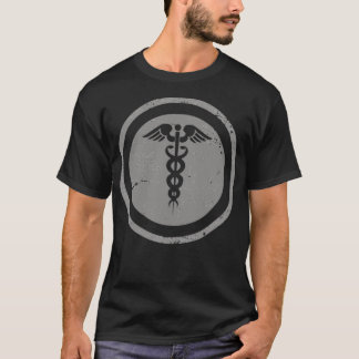 Vintage Caduceus Artwork T Shirt