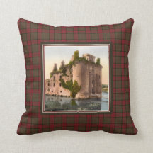 Vintage Caerlaverock Castle Klan Maxwell Tartan