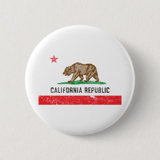 Vintage California Flagga Knapp