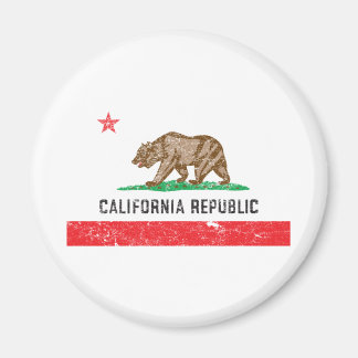 Vintage California Flagga Magnet