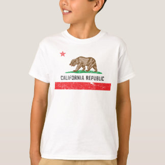 Vintage California Flagga T Shirt