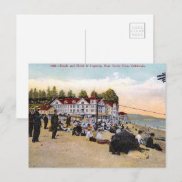 vintage_california_hotell_och_strand helg vykort