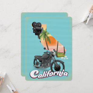 Vintage California Travel-affisch