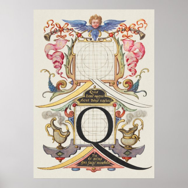 Vintage Calligraphy Poster (Framsidan)