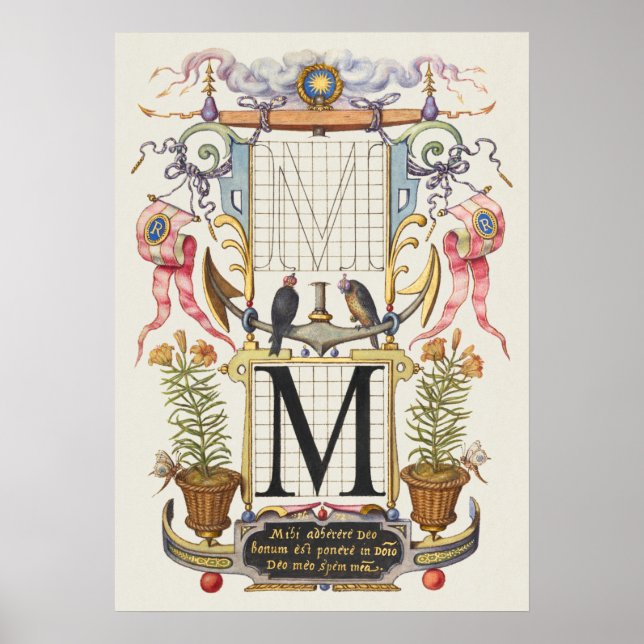Vintage Calligraphy Poster (Framsidan)