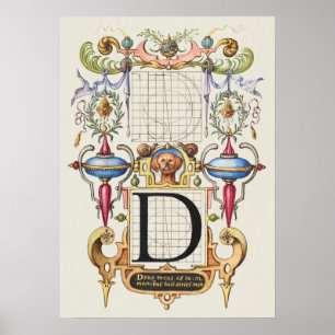 Vintage Calligraphy Poster