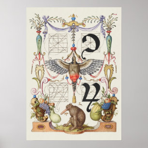 Vintage Calligraphy Poster