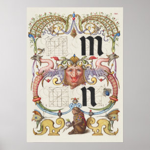 Vintage Calligraphy Poster