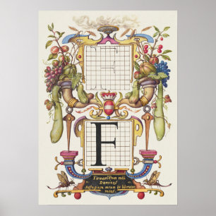 Vintage Calligraphy Poster