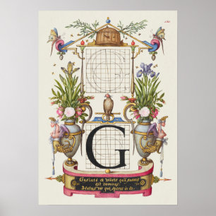 Vintage Calligraphy Poster