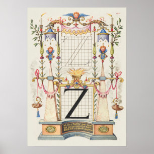 Vintage Calligraphy Poster