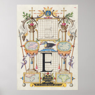 Vintage Calligraphy Poster