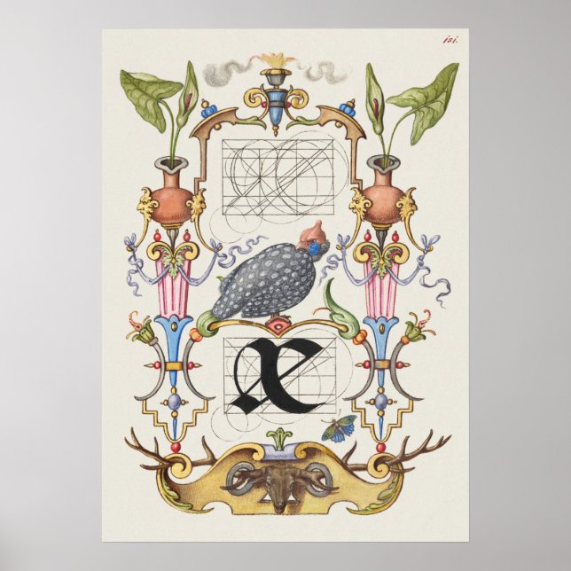 Vintage Calligraphy Poster (Framsidan)