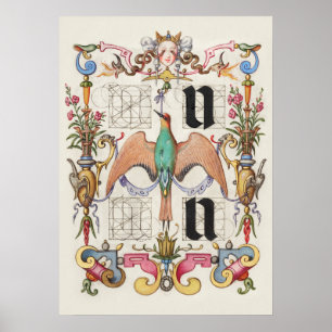 Vintage Calligraphy Poster