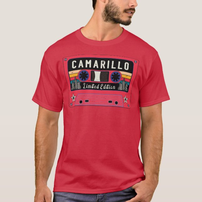 Vintage Camarillo City Begränsad Edition T Shirt (Framsida)
