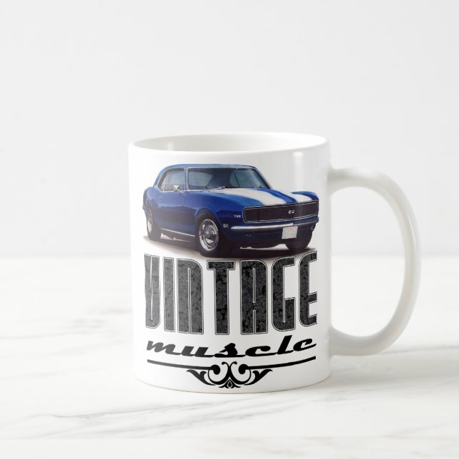 Vintage Camaro Muscle Kaffemugg (Höger)