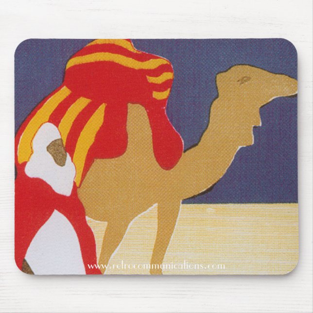 Vintage Camel Mousepad Musmatta (Framsidan)