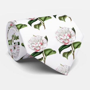 Vintage Camellia Skriv ut Slips